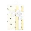 image:imageHudson Baby Unisex Baby Cotton Flannel Burp Cloths Bee One SizeHoney Bee 4 Pack