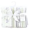 image:imageHudson Baby Unisex Baby Cotton Flannel Burp Cloths Bee One SizeLeafy Elephant 10pack