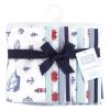 image:imageHudson Baby Unisex Baby Cotton Flannel Burp Cloths Bee One SizeLighthouse 10 Pack