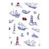 image:imageHudson Baby Unisex Baby Cotton Flannel Burp Cloths Bee One SizeLighthouse 4 Pack