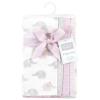 image:imageHudson Baby Unisex Baby Cotton Flannel Burp Cloths Bee One SizeLilac Elephants 4 Pack