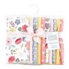 image:imageHudson Baby Unisex Baby Cotton Flannel Burp Cloths Bee One SizeModern Botanical 10 Pack