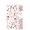 image:imageHudson Baby Unisex Baby Cotton Flannel Burp Cloths Bee One SizeModern Botanical 4 Pack