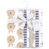 image:imageHudson Baby Unisex Baby Cotton Flannel Burp Cloths Bee One SizeModern Lion 7pack