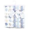 image:imageHudson Baby Unisex Baby Cotton Flannel Burp Cloths Bee One SizeMulti Color Boy Elephant 7pack