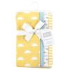 image:imageHudson Baby Unisex Baby Cotton Flannel Burp Cloths Bee One SizeMy Sunshine 4 Pack