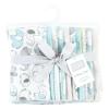 image:imageHudson Baby Unisex Baby Cotton Flannel Burp Cloths Bee One SizeNeutral New Elephant 10pack