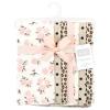 image:imageHudson Baby Unisex Baby Cotton Flannel Burp Cloths Bee One SizeNeutral Pink Floral 7 Pack