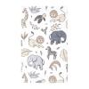 image:imageHudson Baby Unisex Baby Cotton Flannel Burp Cloths Bee One SizeNeutral Safari 10 Pack