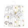 image:imageHudson Baby Unisex Baby Cotton Flannel Burp Cloths Bee One SizeNeutral Safari World 7pack