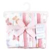 image:imageHudson Baby Unisex Baby Cotton Flannel Burp Cloths Bee One SizePastel Butterfly