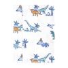 image:imageHudson Baby Unisex Baby Cotton Flannel Burp Cloths Bee One SizePastel Dino 4 Pack