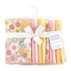 image:imageHudson Baby Unisex Baby Cotton Flannel Burp Cloths Bee One SizePeace Love Flowers 10 Pack