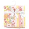 image:imageHudson Baby Unisex Baby Cotton Flannel Burp Cloths Bee One SizePeace Love Flowers 7 Pack