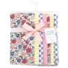 image:imageHudson Baby Unisex Baby Cotton Flannel Burp Cloths Bee One SizePink Blue Pretty Floral 7 Pack
