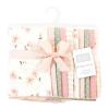 image:imageHudson Baby Unisex Baby Cotton Flannel Burp Cloths Bee One SizePink Dainty Floral 10 Pack