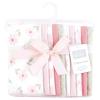 image:imageHudson Baby Unisex Baby Cotton Flannel Burp Cloths Bee One SizePink Honey Bunny 10 Pack