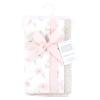 image:imageHudson Baby Unisex Baby Cotton Flannel Burp Cloths Bee One SizePink Honey Bunny 4 Pack