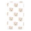 image:imageHudson Baby Unisex Baby Cotton Flannel Burp Cloths Bee One SizePink Taupe Bear 10 Pack
