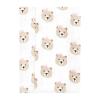 image:imageHudson Baby Unisex Baby Cotton Flannel Burp Cloths Bee One SizePink Taupe Bear 4 Pack