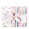 image:imageHudson Baby Unisex Baby Cotton Flannel Burp Cloths Bee One SizePink Tulips