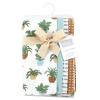 image:imageHudson Baby Unisex Baby Cotton Flannel Burp Cloths Bee One SizePlants 4 Pack