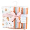 image:imageHudson Baby Unisex Baby Cotton Flannel Burp Cloths Bee One SizePumpkin Spice
