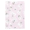 image:imageHudson Baby Unisex Baby Cotton Flannel Burp Cloths Bee One SizePurple Dainty Floral 4 Pack