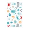 image:imageHudson Baby Unisex Baby Cotton Flannel Burp Cloths Bee One SizeSea Characters
