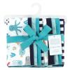 image:imageHudson Baby Unisex Baby Cotton Flannel Burp Cloths Bee One SizeSea Characters