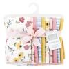 image:imageHudson Baby Unisex Baby Cotton Flannel Burp Cloths Bee One SizeSoft Painted Floral 10 Pack
