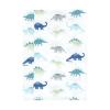 image:imageHudson Baby Unisex Baby Cotton Flannel Burp Cloths Bee One SizeSoft Teal Dino 4 Pack