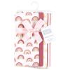 image:imageHudson Baby Unisex Baby Cotton Flannel Burp Cloths Bee One SizeSunshine and Rainbows 4 Pack