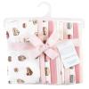 image:imageHudson Baby Unisex Baby Cotton Flannel Burp Cloths Bee One SizeSweet Bakery