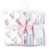 image:imageHudson Baby Unisex Baby Cotton Flannel Burp Cloths Bee One SizeTea Party