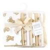 image:imageHudson Baby Unisex Baby Cotton Flannel Burp Cloths Bee One SizeTeddy Bears 10 Pack