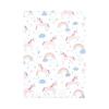 image:imageHudson Baby Unisex Baby Cotton Flannel Burp Cloths Bee One SizeUnicorns Rainbows 4 Pack