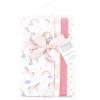 image:imageHudson Baby Unisex Baby Cotton Flannel Burp Cloths Bee One SizeUnicorns Rainbows 4 Pack