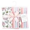 image:imageHudson Baby Unisex Baby Cotton Flannel Burp Cloths Bee One SizeVintage Blossom 10 Pack