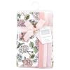 image:imageHudson Baby Unisex Baby Cotton Flannel Burp Cloths Bee One SizeVintage Blossom 4 Pack