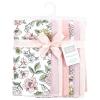 image:imageHudson Baby Unisex Baby Cotton Flannel Burp Cloths Bee One SizeVintage Blossom 7 Pack