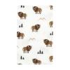 image:imageHudson Baby Unisex Baby Cotton Flannel Burp Cloths Bee One SizeWild Buffalo 10 Pack