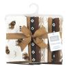 image:imageHudson Baby Unisex Baby Cotton Flannel Burp Cloths Bee One SizeWild Buffalo 10 Pack