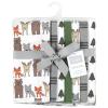 image:imageHudson Baby Unisex Baby Cotton Flannel Burp Cloths Bee One SizeWild Forest 7pack