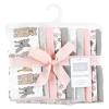 image:imageHudson Baby Unisex Baby Cotton Flannel Burp Cloths Bee One SizeWild Forest Pink 10pack
