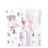 image:imageHudson Baby Unisex Baby Cotton Flannel Burp Cloths Bee One SizeWinter Forest