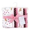 image:imageHudson Baby Unisex Baby Cotton Flannel Burp Cloths Bee One SizeWoodland Floral