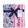 image:imageHudson Baby Unisex Baby Cotton Flannel Burp Cloths BundleBegonia Pink Floral