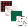 image:imageHudson Baby Unisex Baby Cotton Flannel Receiving Blankets Bundle Set Christmas Scene One SizeChristmas Scene Woodland Christmas