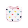 image:imageHudson Baby Unisex Baby Cotton Terry Bib and Burp Cloth Set Mom Dad Dream One SizeBold Mom Dad